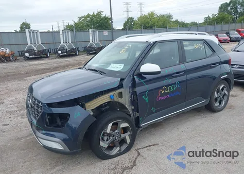 2023 Hyundai Venue Limited from USA, damaged, VIN KMHRC8A31PU232059